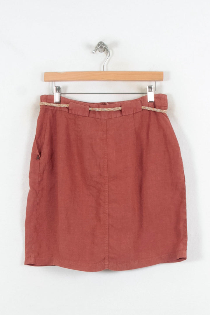 Jupe Boutonnée Rouge - Taille M/38 de la marque One Step | PARAD81724 - Vendu par Paradigme - Image 4