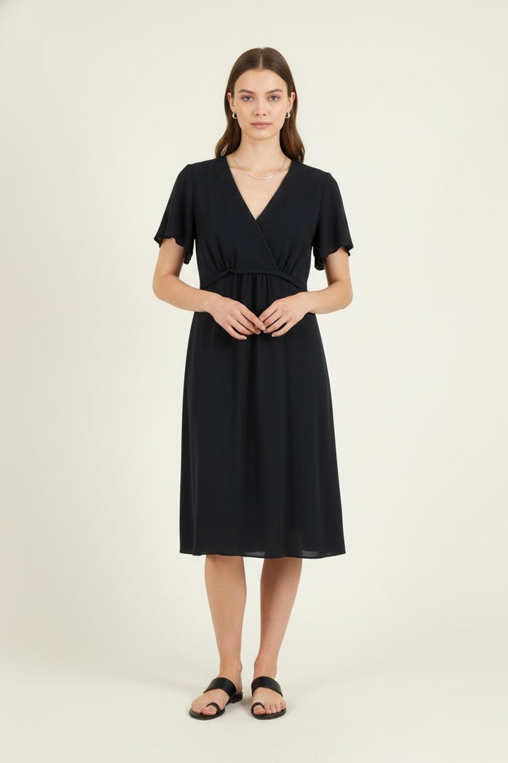 Robe Courte Bleue - Taille XL/42 de la marque IKKS | PARAD81726 - Vendu par Paradigme - Image 1