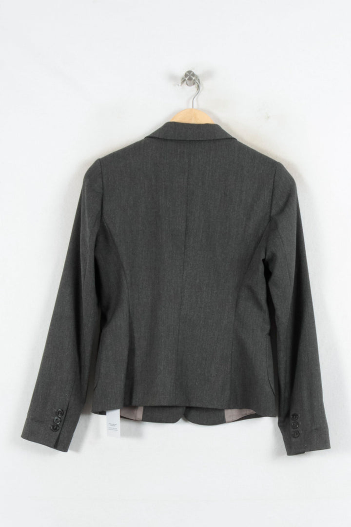 Blazer Gris - Taille S/36 de la marque Caroll | PARAD81728 - Vendu par Paradigme - Image 4