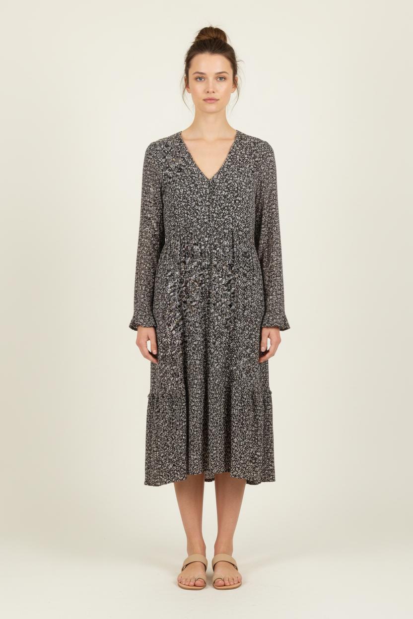 Robe Longue Multicolore - Taille S/36 de la marque Caroll | PARAD81734 - Vendu par Paradigme - Image 1