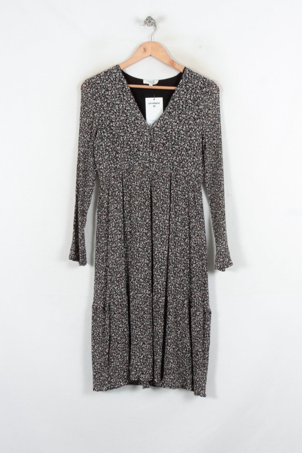 Robe Longue Multicolore - Taille S/36 de la marque Caroll | PARAD81734 - Vendu par Paradigme - Image 2