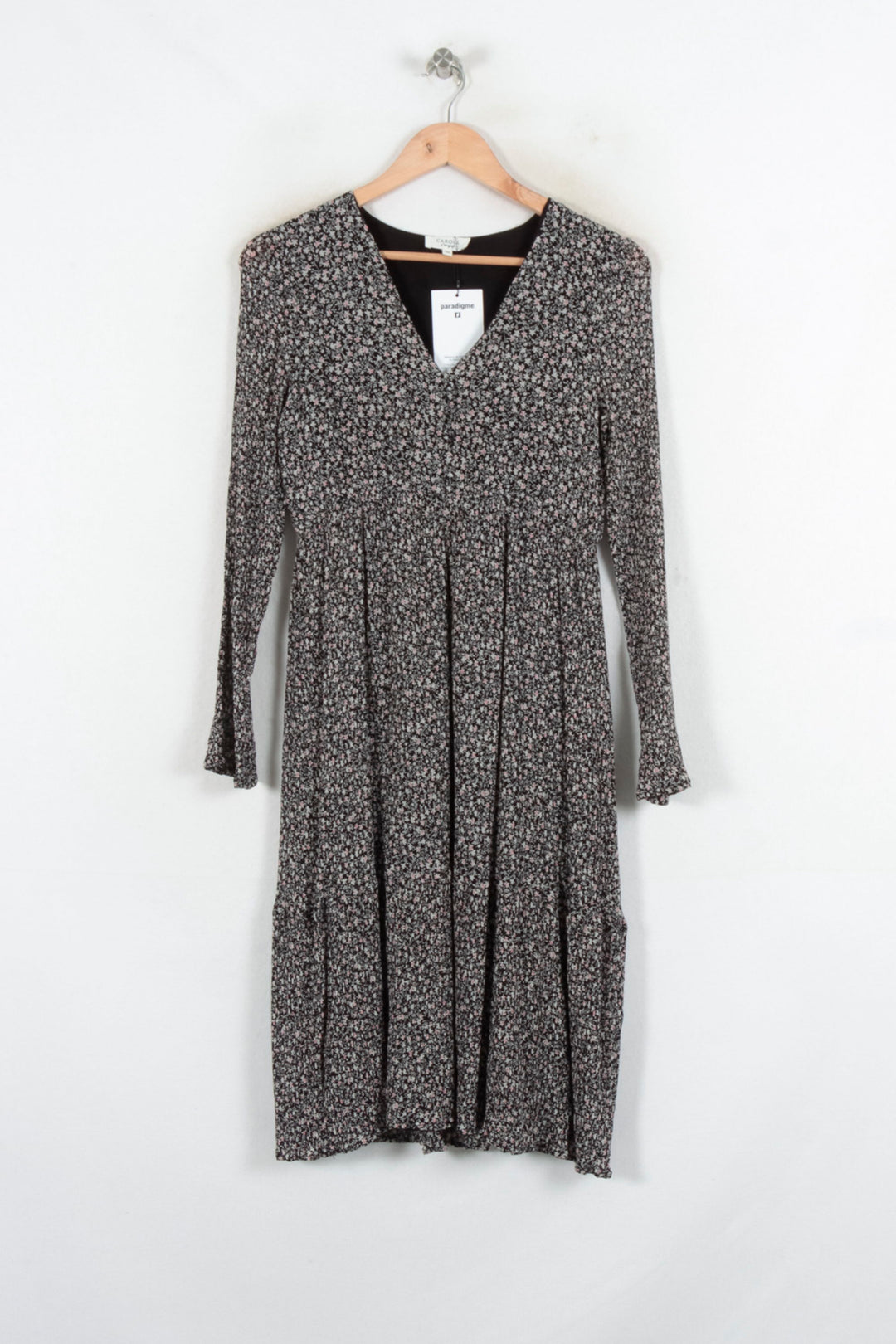 Robe Longue Multicolore - Taille S/36 de la marque Caroll | PARAD81734 - Vendu par Paradigme - Image 2