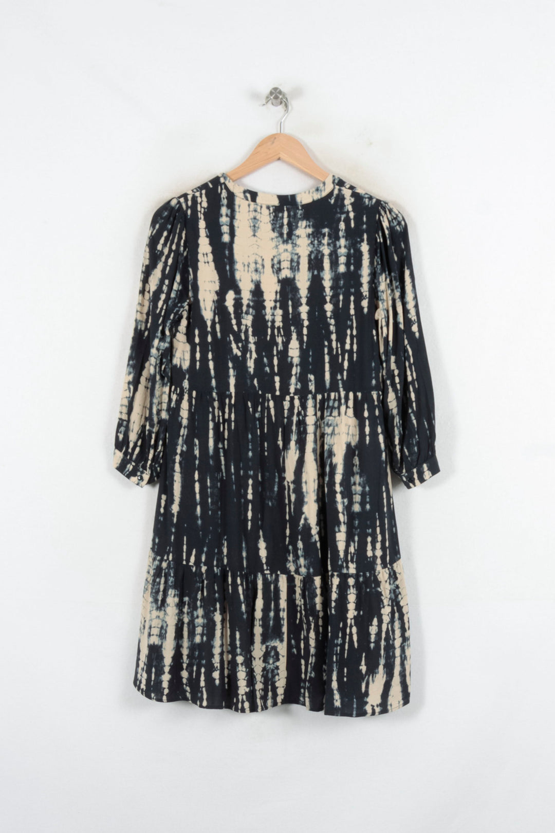 Robe Courte Noire et Beige - Taille XS/34 de la marque Maison 123 | PARAD81737 - Vendu par Paradigme - Image 4