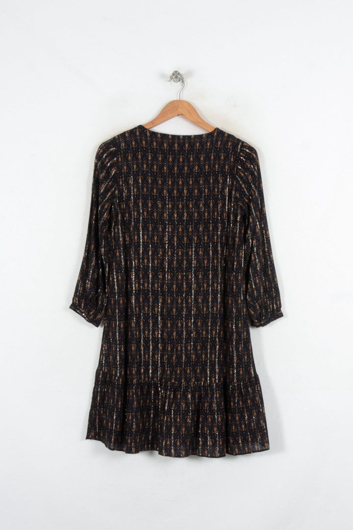 Robe Courte Multicolore - Taille XS/34 de la marque Maison 123 | PARAD81739 - Vendu par Paradigme - Image 4