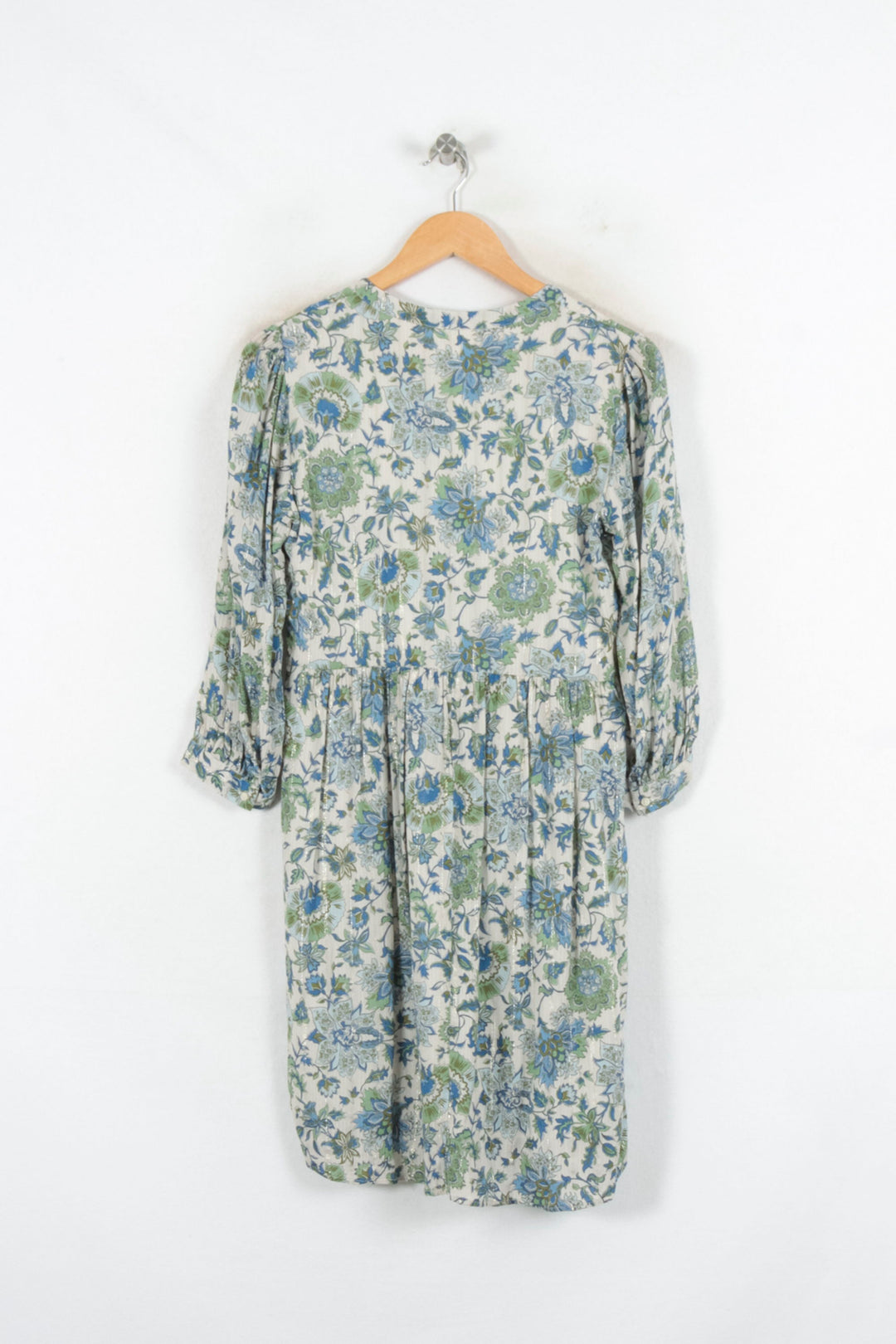 Robe Courte Bleu et Vert - Taille XS/34 de la marque Maison 123 | PARAD81745 - Vendu par Paradigme - Image 4