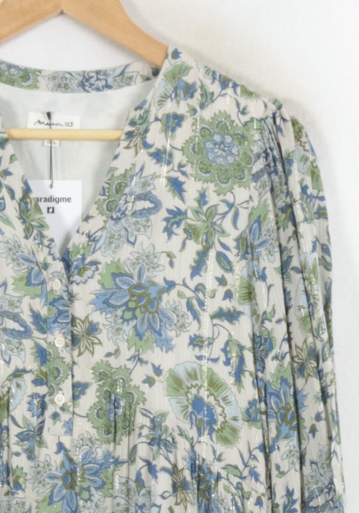 Robe Courte Bleu et Vert - Taille XS/34 de la marque Maison 123 | PARAD81745 - Vendu par Paradigme - Image 3