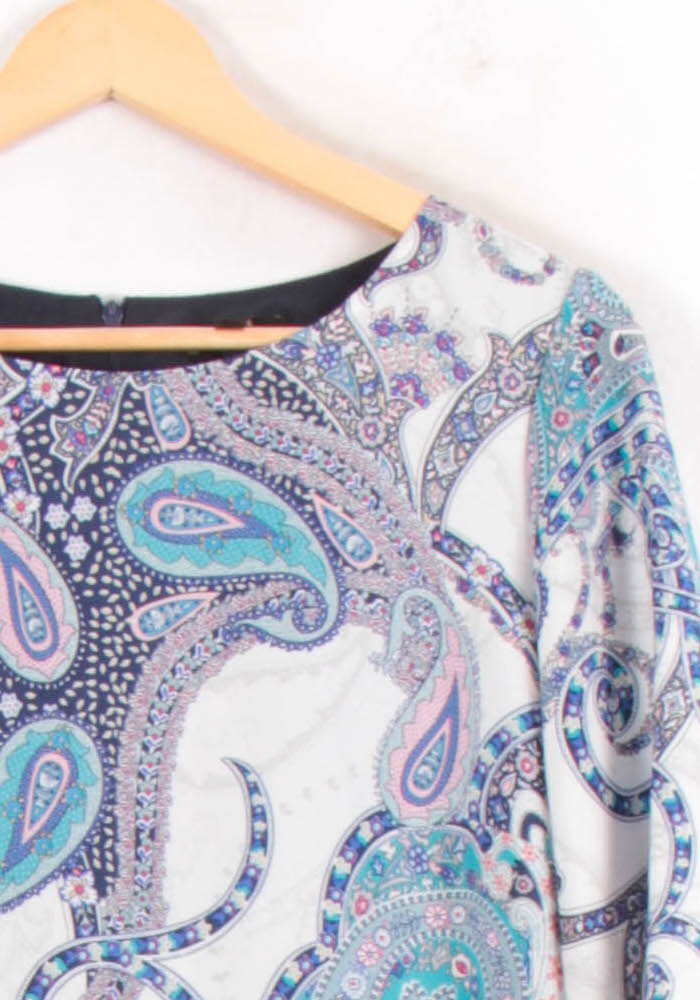 Robe Droite Multicolore - Taille M/38 de la marque Maison 123 | PARAD81758 - Vendu par Paradigme - Image 3