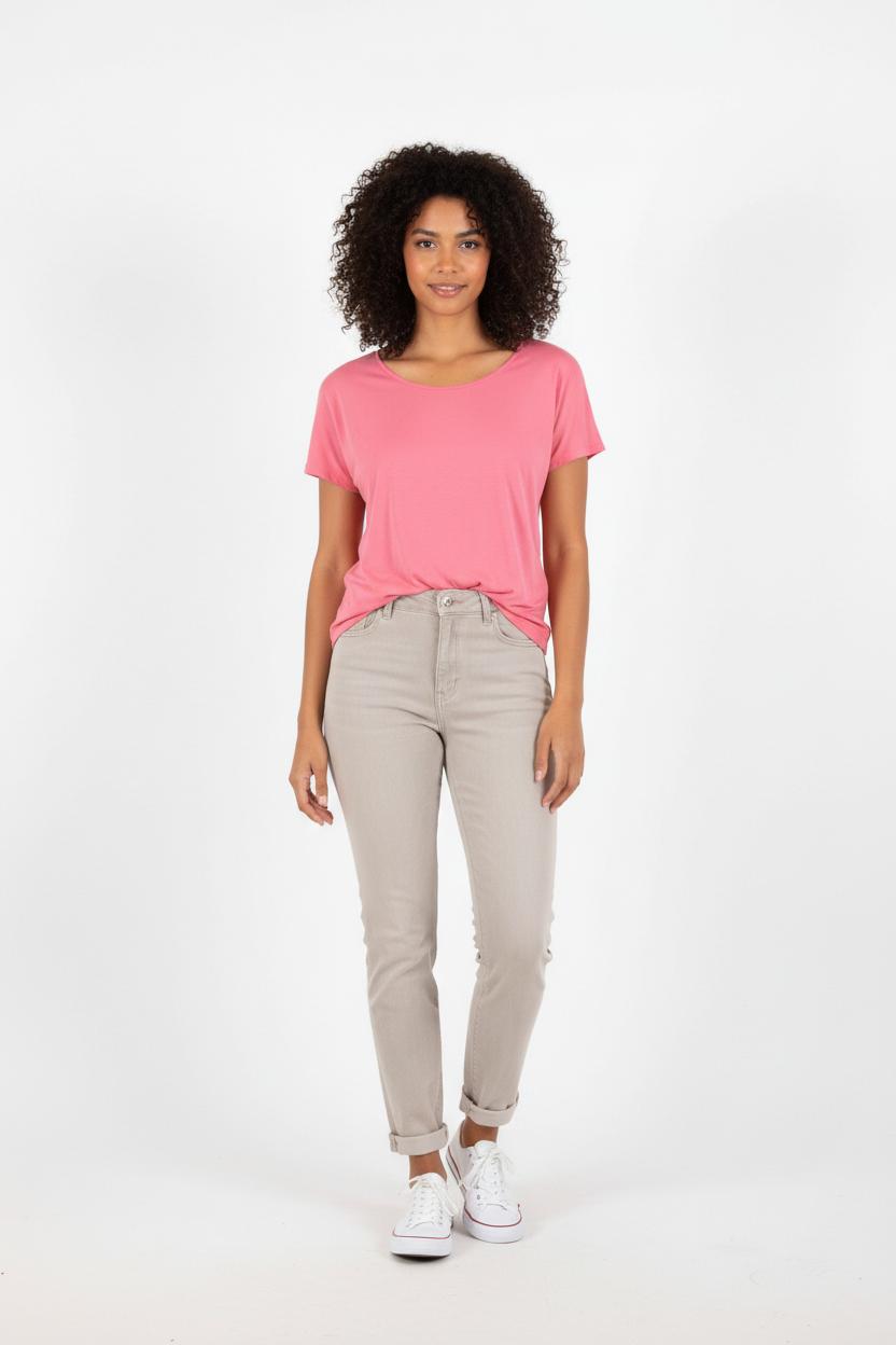 T-shirt Rose - Taille L/40 de la marque Maje | PARAD81759 - Vendu par Paradigme - Image 1