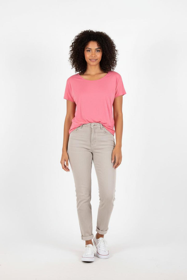 T-shirt Rose - Taille L/40 de la marque Maje | PARAD81759 - Vendu par Paradigme - Image 1
