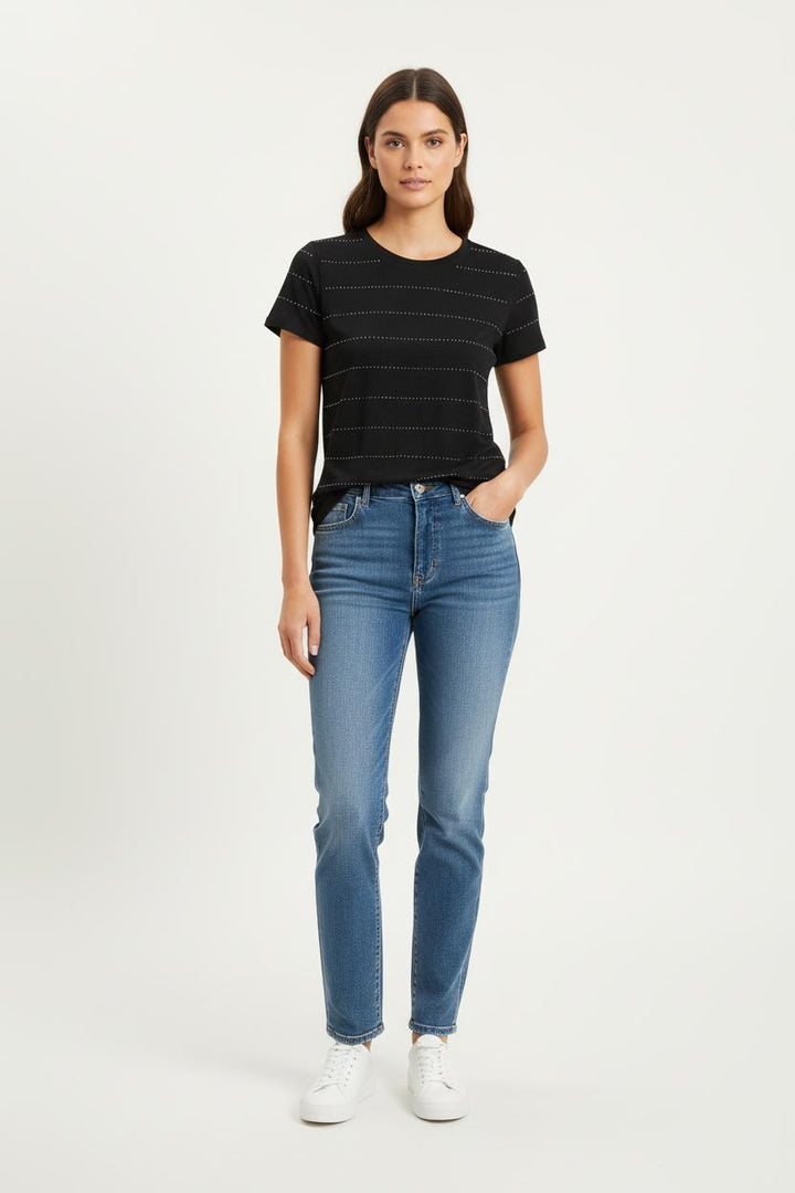 Tee-shirt Noir - Taille M/38 de la marque Bérénice | PARAD81763 - Vendu par Paradigme - Image 1