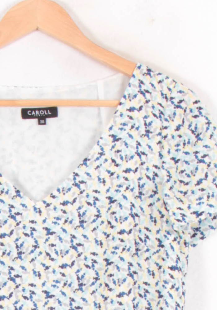 Robe Midi Multicolore - Taille M/38 de la marque Caroll | PARAD81764 - Vendu par Paradigme - Image 3