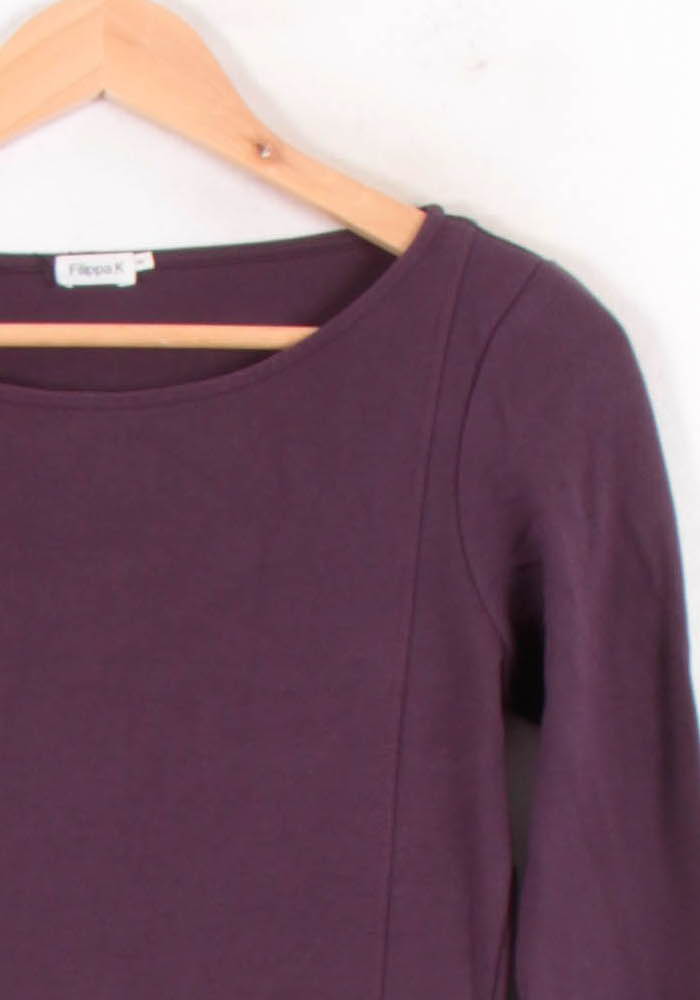 Robe Midi Violette - Taille XS/34 de la marque Filippa K | PARAD81768 - Vendu par Paradigme - Image 3