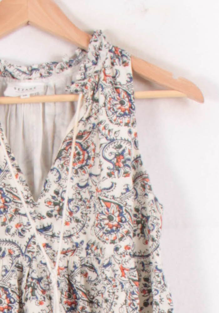 Blouse Sans Manches Multicolore - Taille M/38 de la marque Sézane | PARAD81770 - Vendu par Paradigme - Image 3