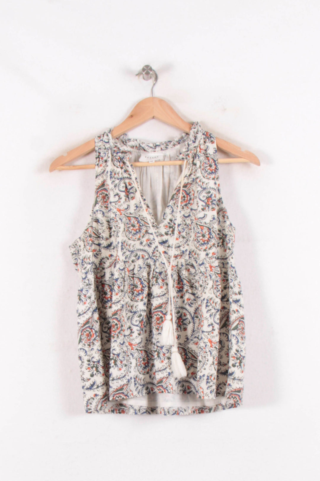 Blouse Sans Manches Multicolore - Taille M/38 de la marque Sézane | PARAD81770 - Vendu par Paradigme - Image 2