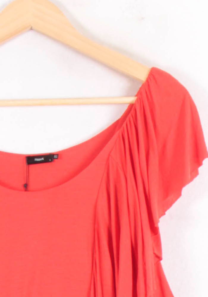 Robe Ceinturée Rouge - Taille S/36 de la marque Filippa K | PARAD81773 - Vendu par Paradigme - Image 3