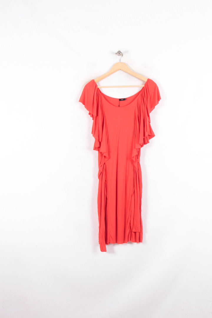 Robe Ceinturée Rouge - Taille S/36 de la marque Filippa K | PARAD81773 - Vendu par Paradigme - Image 2