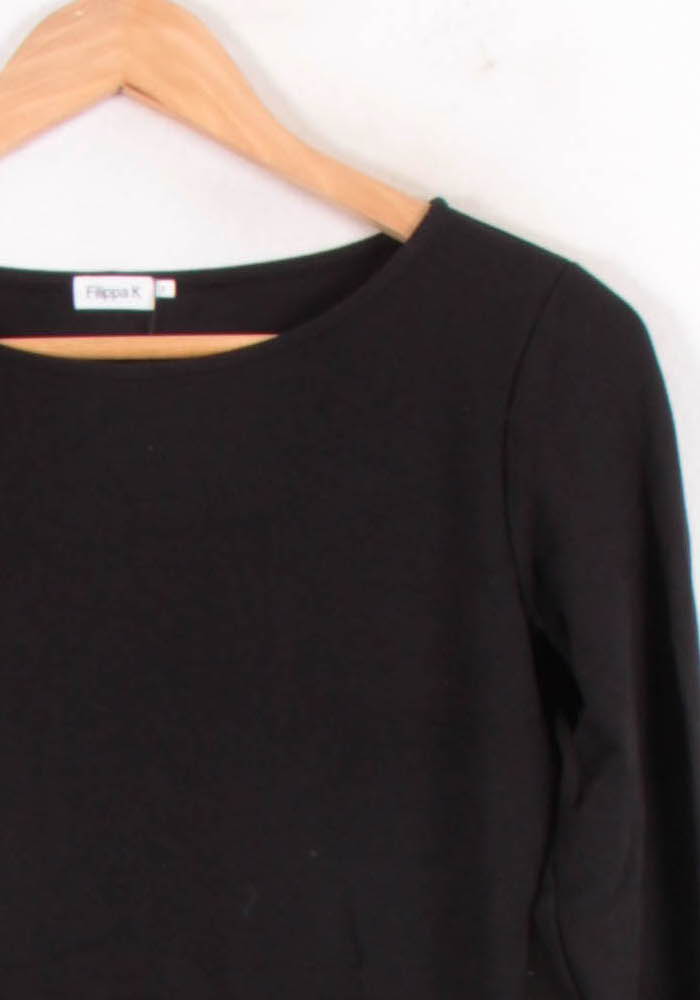 Robe Midi Noire - Taille S/36 de la marque Filippa K | PARAD81776 - Vendu par Paradigme - Image 3