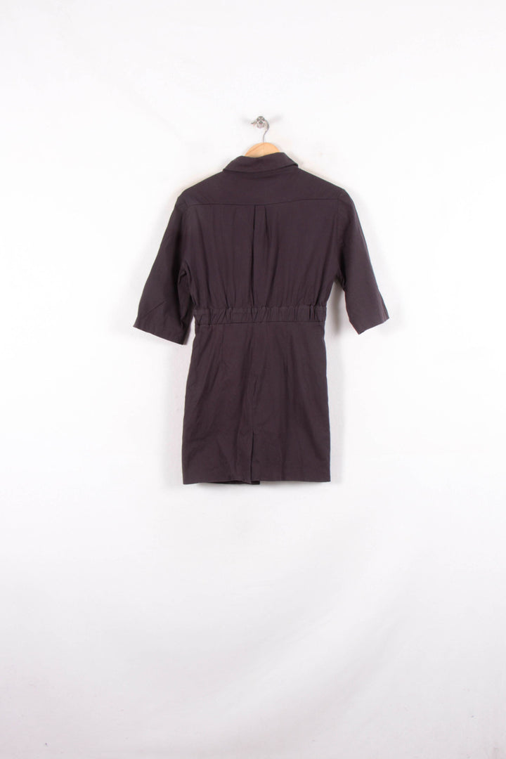 Robe Chemise Grise - Taille XS/34 de la marque ba&sh | PARAD81779 - Vendu par Paradigme - Image 4