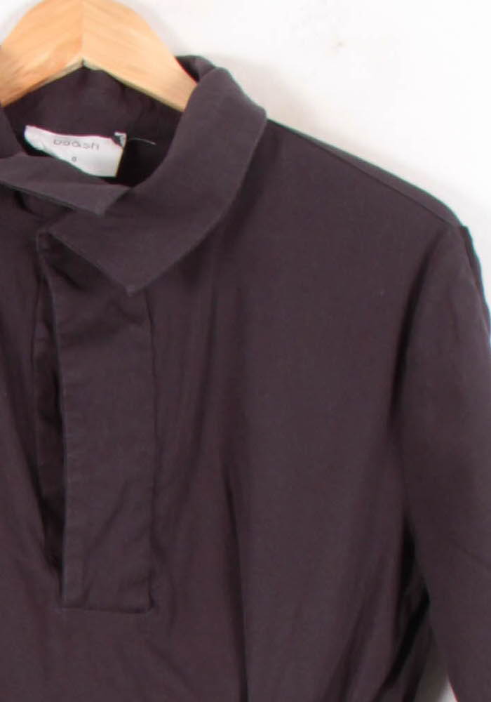 Robe Chemise Grise - Taille XS/34 de la marque ba&sh | PARAD81779 - Vendu par Paradigme - Image 3