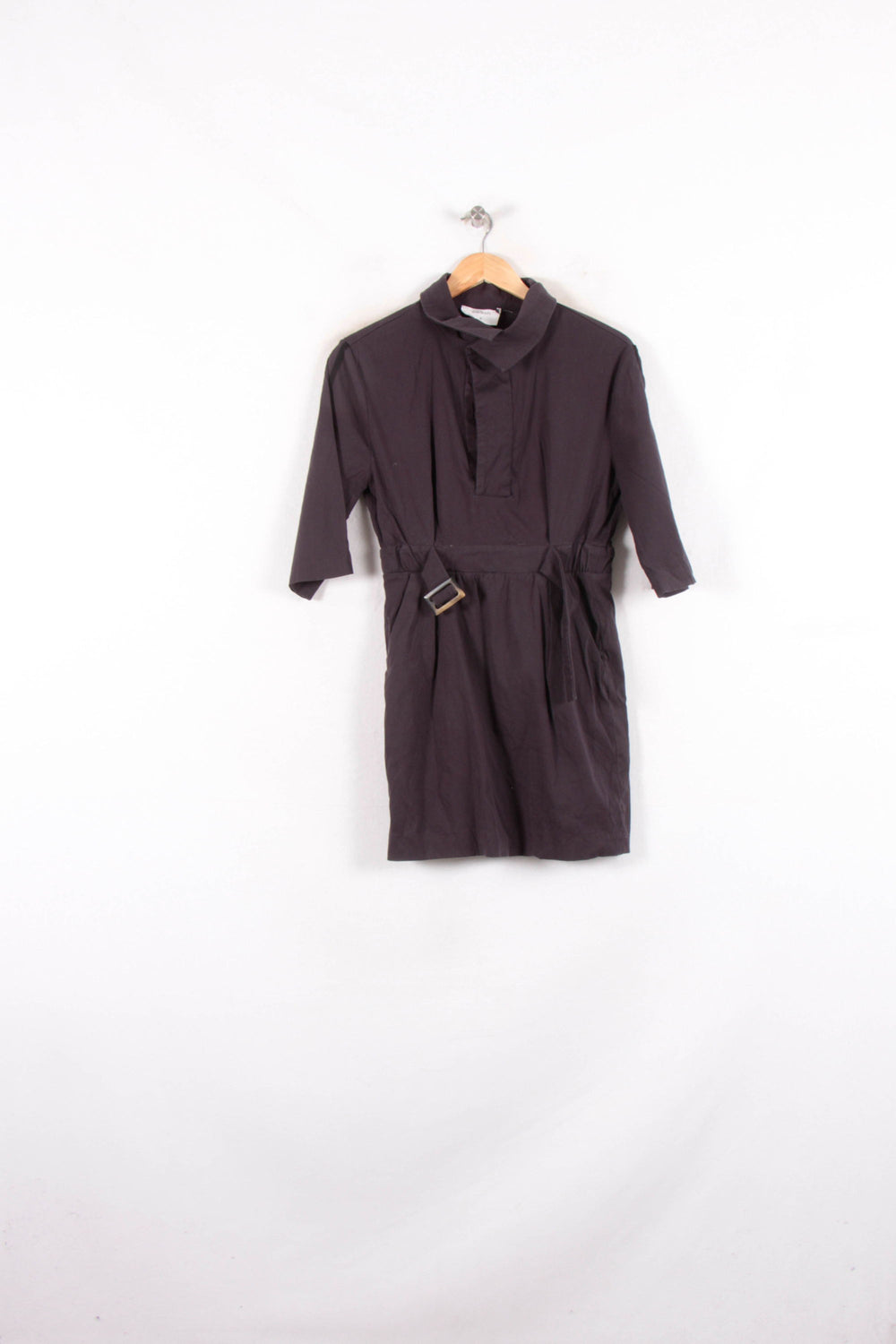 Robe Chemise Grise - Taille XS/34 de la marque ba&sh | PARAD81779 - Vendu par Paradigme - Image 2