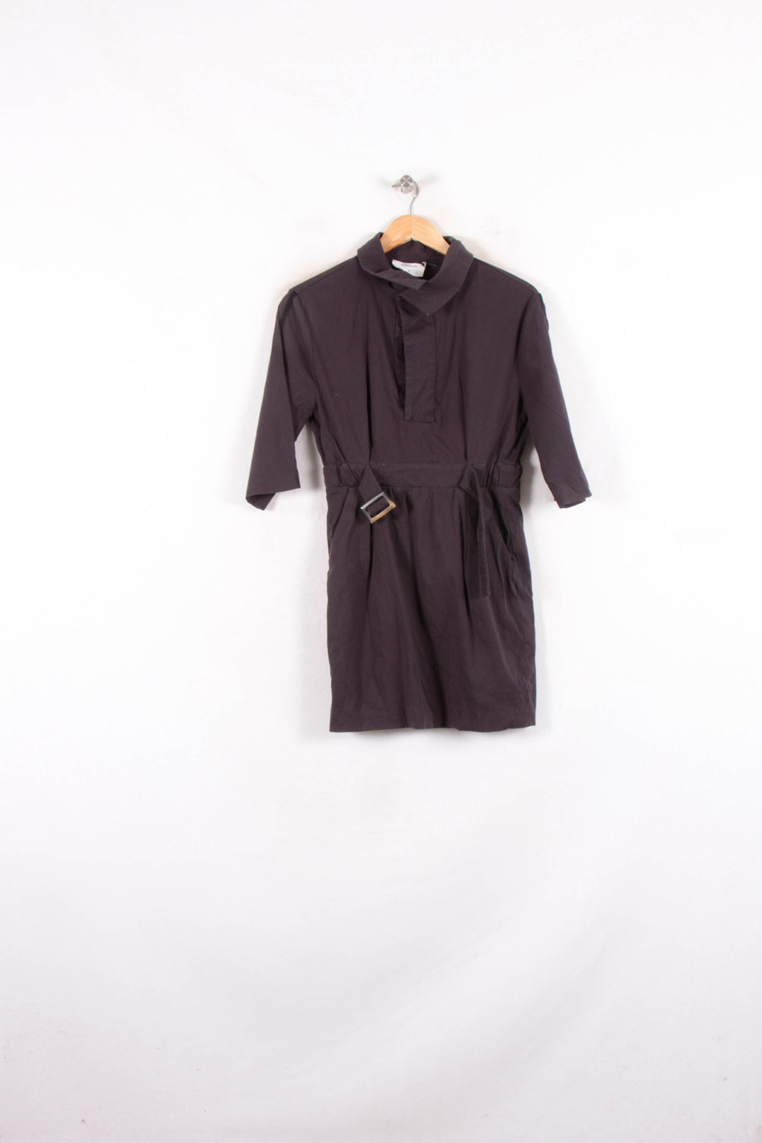 Robe Chemise Grise - Taille XS/34 de la marque ba&sh | PARAD81779 - Vendu par Paradigme - Image 2