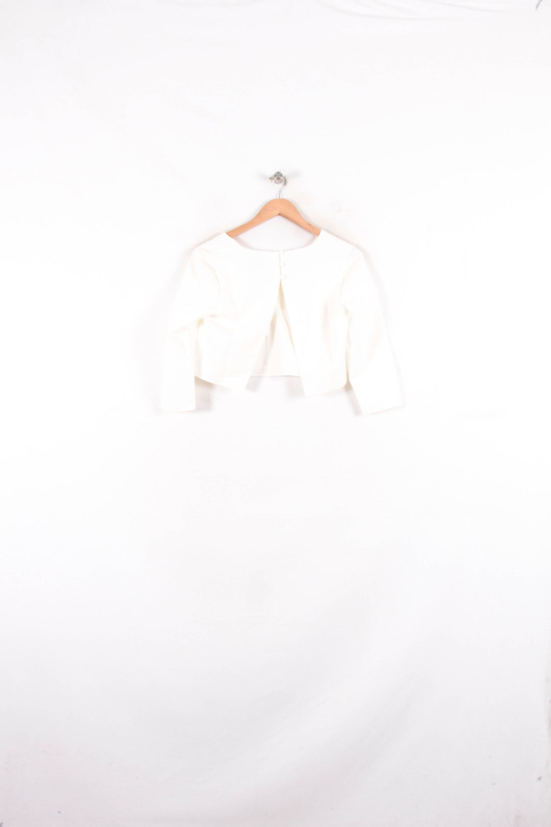 Boléro Blanc - Taille S/36 de la marque Maison Lemoine | PARAD81780 - Vendu par Paradigme - Image 4