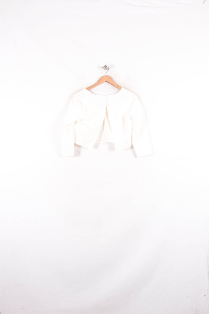 Boléro Blanc - Taille S/36 de la marque Maison Lemoine | PARAD81780 - Vendu par Paradigme - Image 4