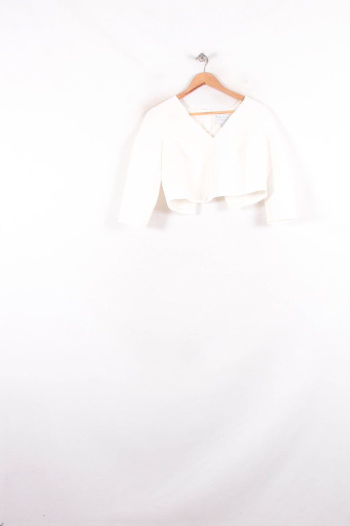 Boléro Blanc - Taille S/36 de la marque Maison Lemoine | PARAD81780 - Vendu par Paradigme - Image 2