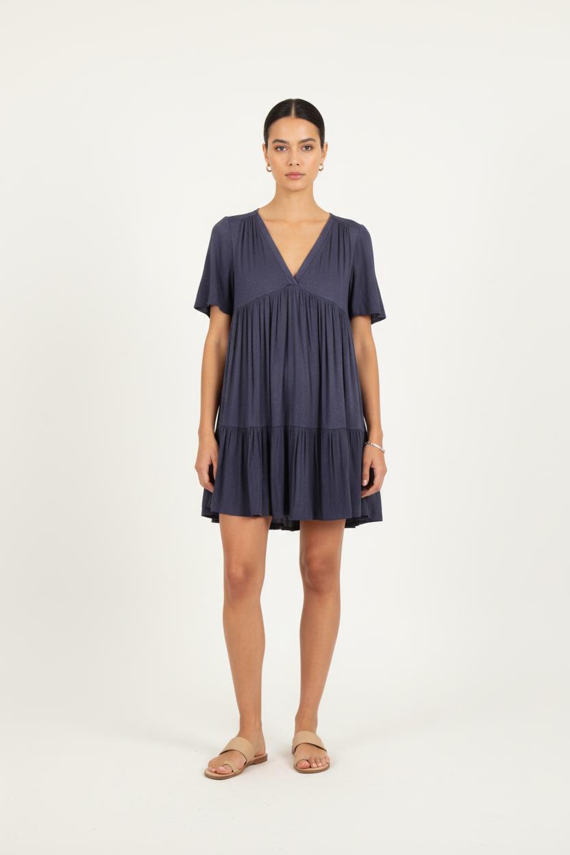 Robe Courte Bleue - Taille XS/34 de la marque Sud express | PARAD81791 - Vendu par Paradigme - Image 1