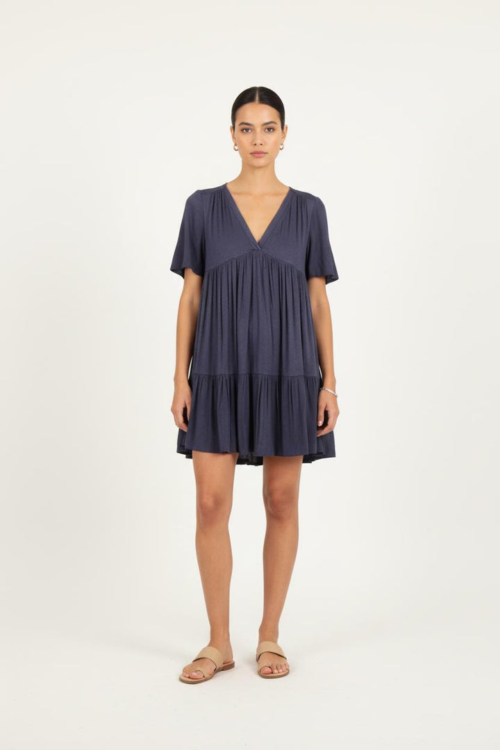 Robe Courte Bleue - Taille XS/34 de la marque Sud express | PARAD81791 - Vendu par Paradigme - Image 1