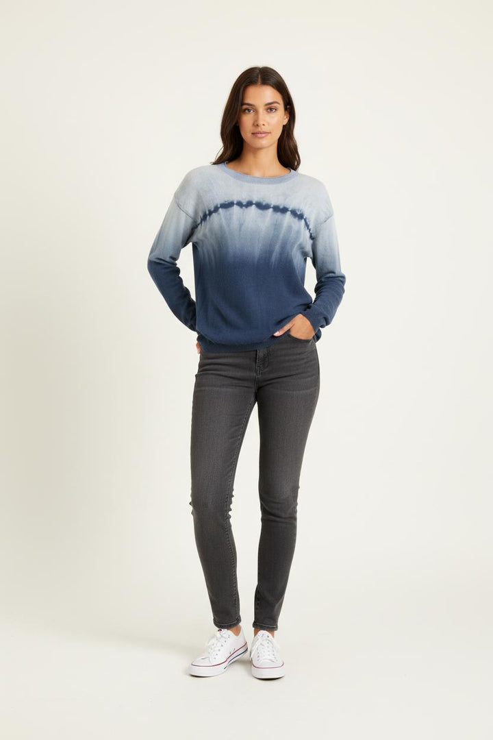 Sweat Bleu et Blanc - Taille XS/34 de la marque Sud express | PARAD81792 - Vendu par Paradigme - Image 1