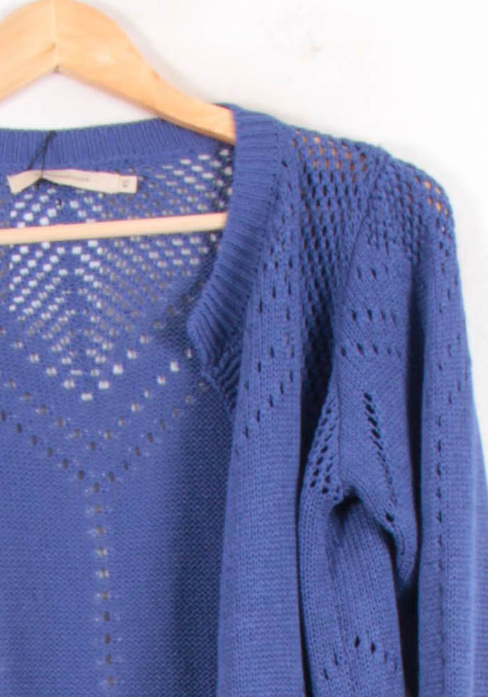 Gilet Bleu - Taille XS/34 de la marque La Fée Maraboutée | PARAD81794 - Vendu par Paradigme - Image 3
