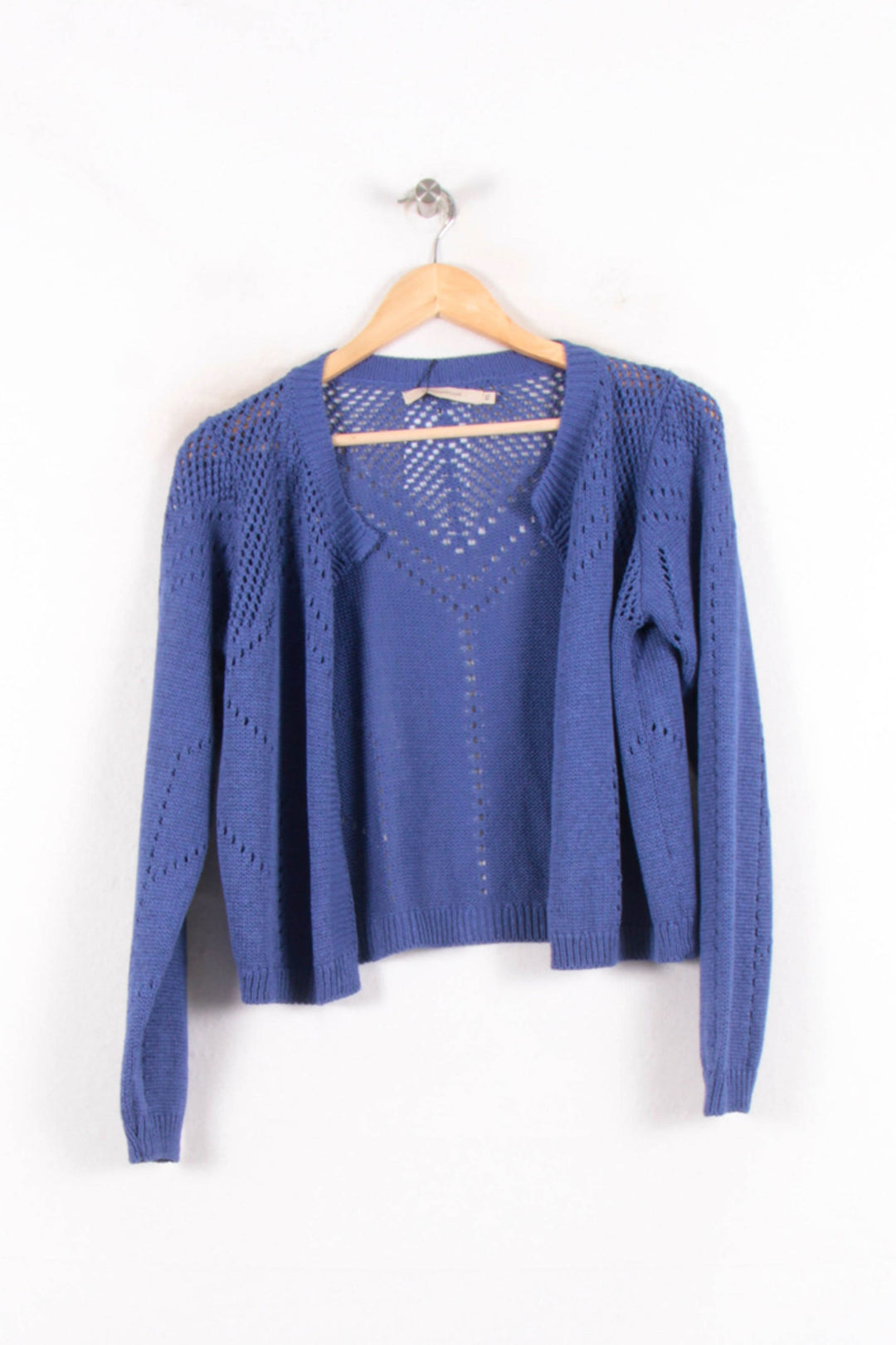 Gilet Bleu - Taille XS/34 de la marque La Fée Maraboutée | PARAD81794 - Vendu par Paradigme - Image 2