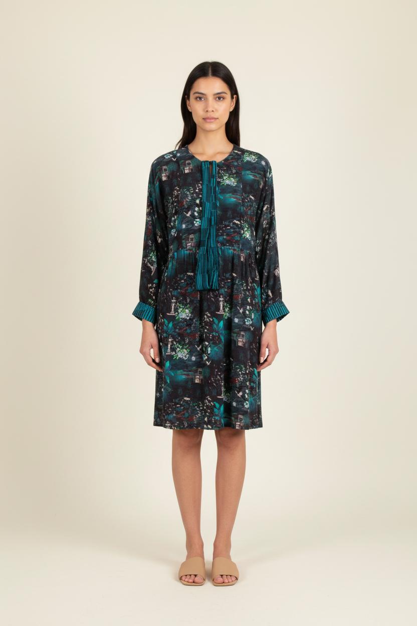 Robe Multicolore - Taille S/36 de la marque La Fée Maraboutée | PARAD81797 - Vendu par Paradigme - Image 1