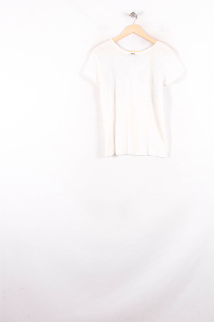 Tee-shirt Blanc et Beige - Taille S/36 de la marque One Step | PARAD81799 - Vendu par Paradigme - Image 4