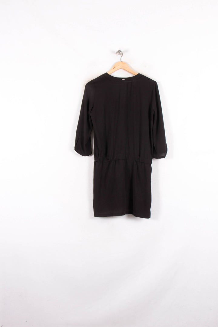 Robe Portefeuille Noire - Taille M/38 de la marque IKKS | PARAD81801 - Vendu par Paradigme - Image 4