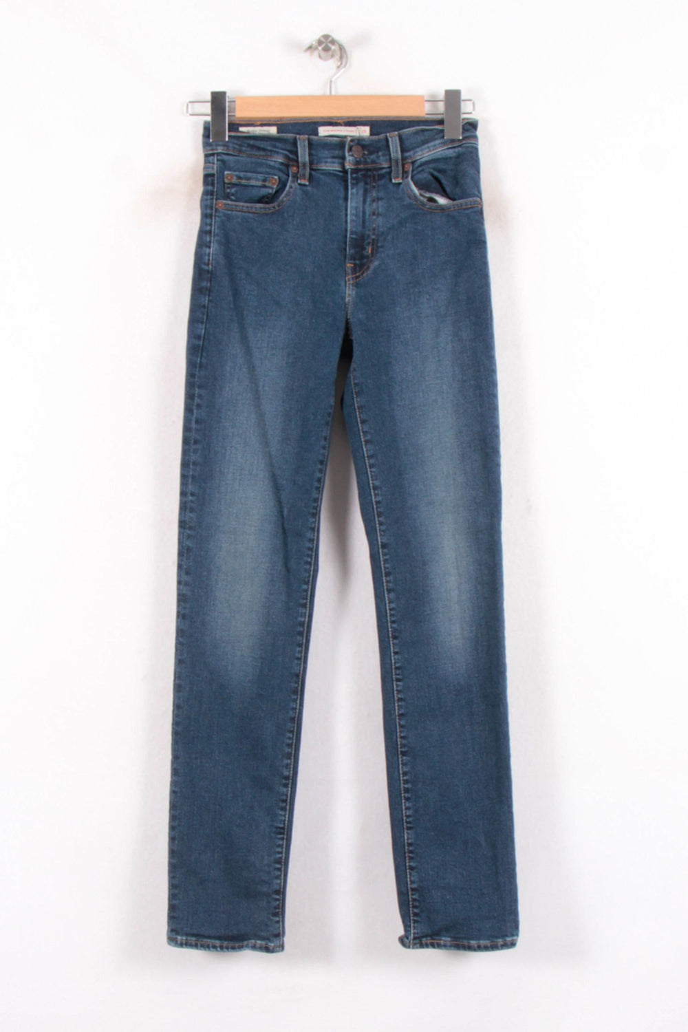 Jean Skinny Bleu - Taille S/36 de la marque Levi's | PARAD81805 - Vendu par Paradigme - Image 2