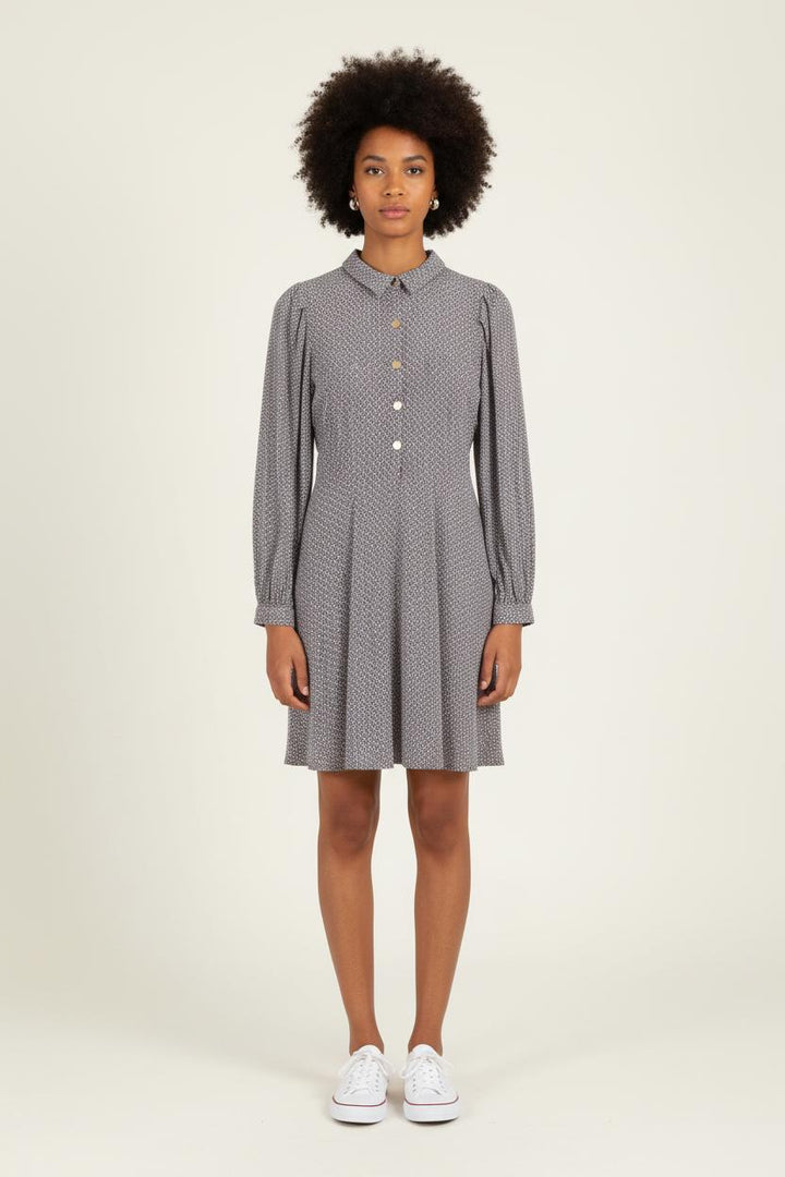 Robe Chemisier Bleue - Taille S/36 de la marque Petite Mendigote | PARAD81806 - Vendu par Paradigme - Image 1