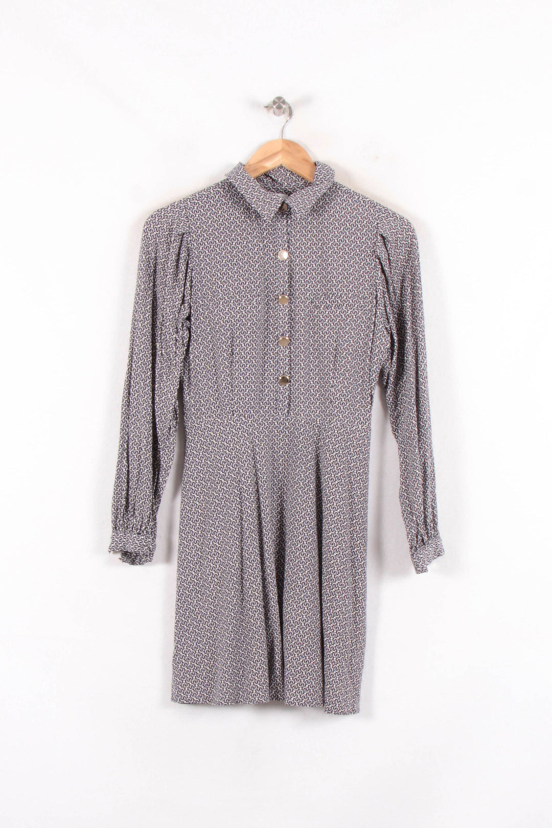 Robe Chemisier Bleue - Taille S/36 de la marque Petite Mendigote | PARAD81806 - Vendu par Paradigme - Image 2