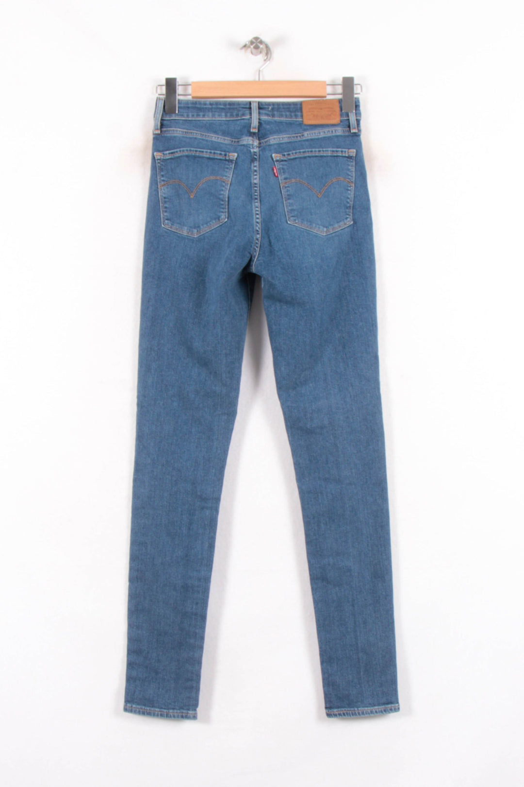 Jean Skinny Bleu - Taille M/38 de la marque Levi's | PARAD81812 - Vendu par Paradigme - Image 4