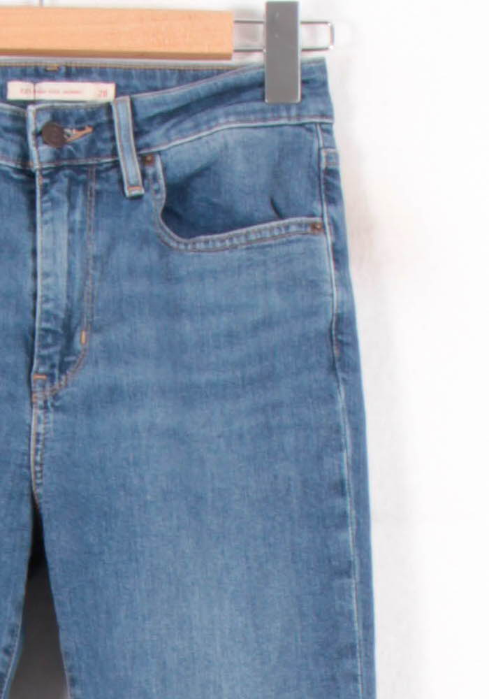 Jean Skinny Bleu - Taille M/38 de la marque Levi's | PARAD81812 - Vendu par Paradigme - Image 3