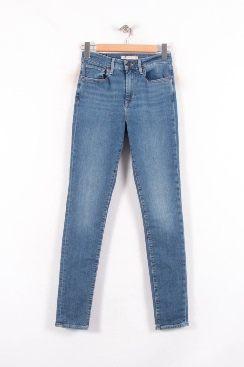 Jean Skinny Bleu - Taille M/38 de la marque Levi's | PARAD81812 - Vendu par Paradigme - Image 2