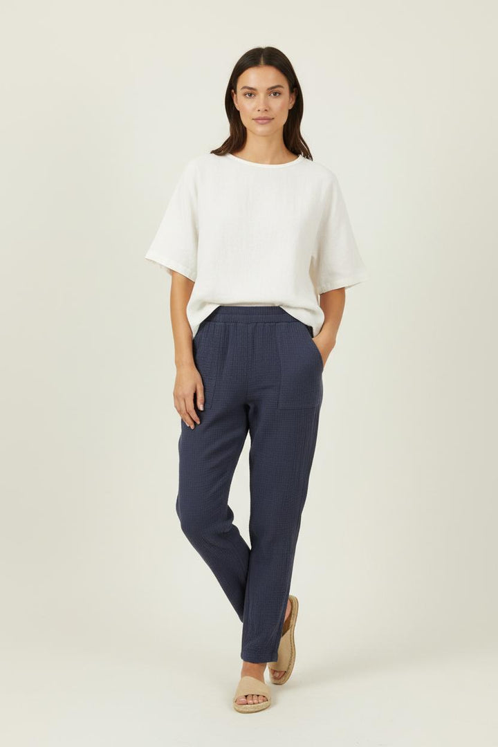 Pantalon Bleu - Taille S/36 de la marque La Fée Maraboutée | PARAD81818 - Vendu par Paradigme - Image 1