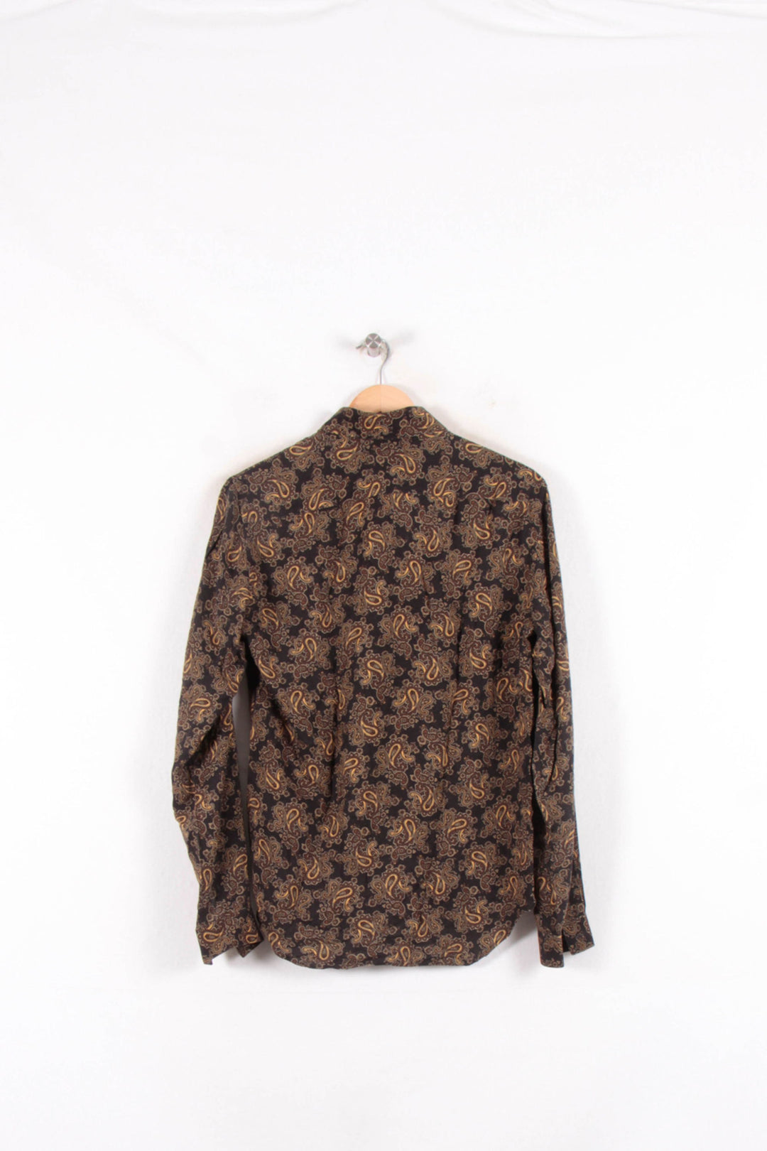 Chemise Marron et Jaune - Taille S/36 de la marque The Kooples | PARAD81820 - Vendu par Paradigme - Image 4