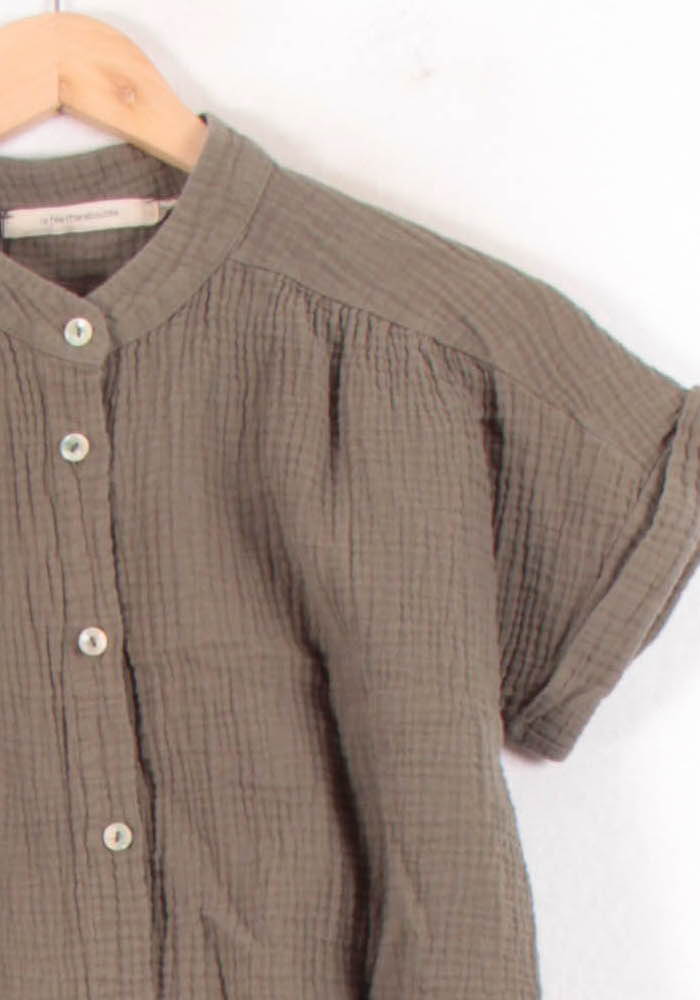 Chemisier Vert - Taille M/38 de la marque La Fée Maraboutée | PARAD81823 - Vendu par Paradigme - Image 3