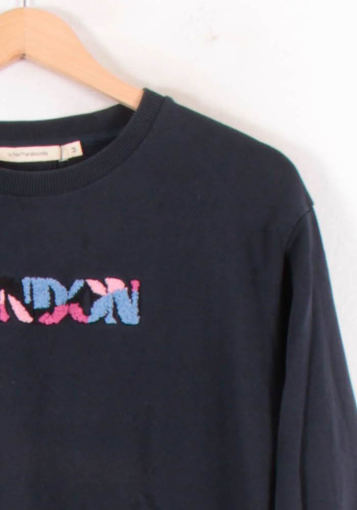 Sweatshirt Bleu - Taille M/38 de la marque La Fée Maraboutée | PARAD81824 - Vendu par Paradigme - Image 3