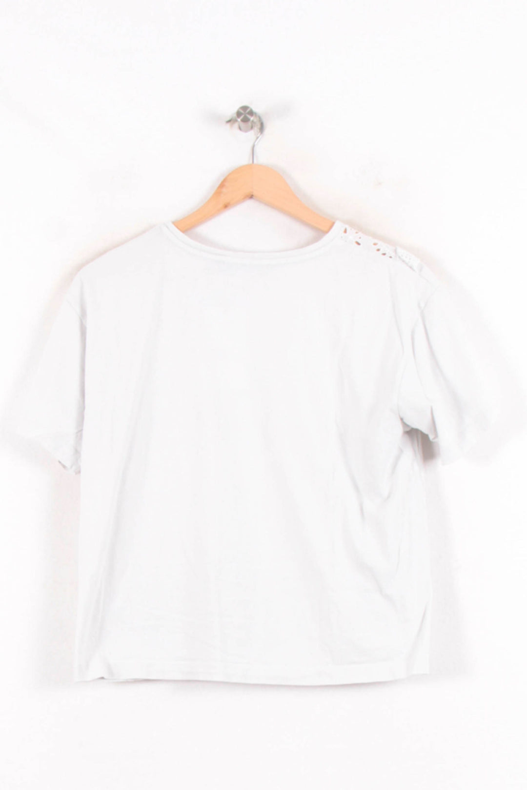 Blouse Blanche - Taille XS/34 de la marque La Fée Maraboutée | PARAD81829 - Vendu par Paradigme - Image 4