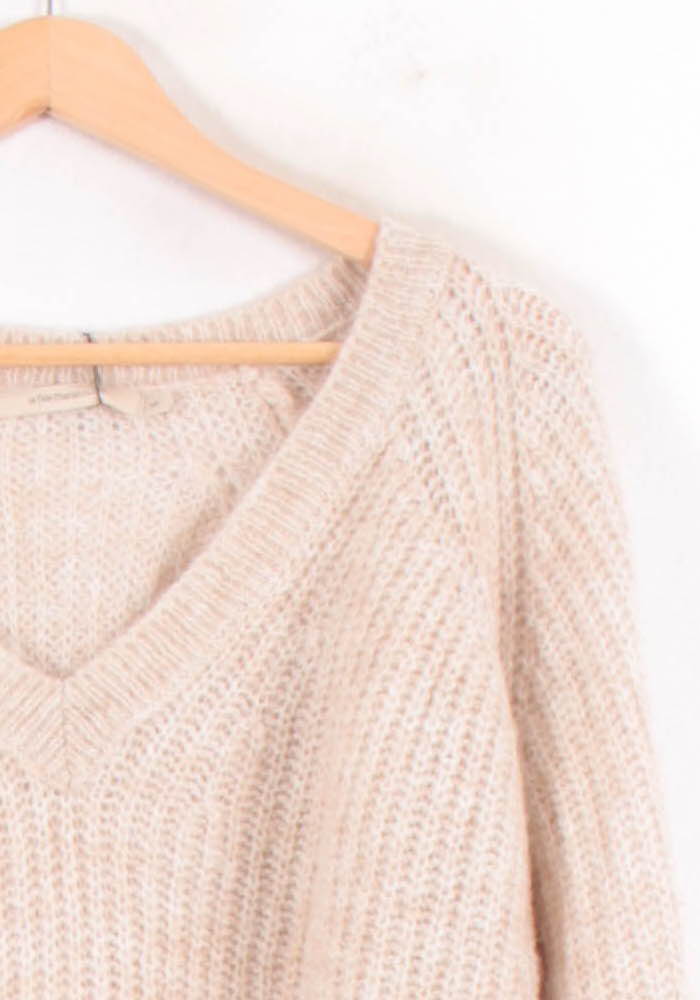 Pull Beige - Taille S/36 de la marque La Fée Maraboutée | PARAD81830 - Vendu par Paradigme - Image 3