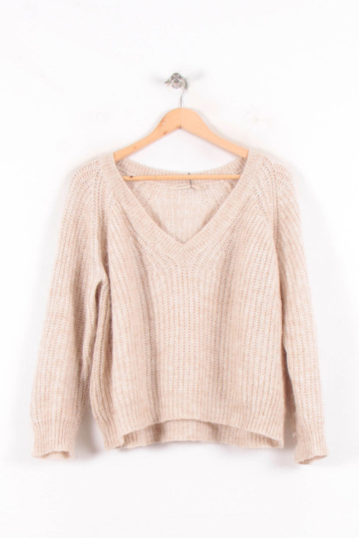 Pull Beige - Taille S/36 de la marque La Fée Maraboutée | PARAD81830 - Vendu par Paradigme - Image 2