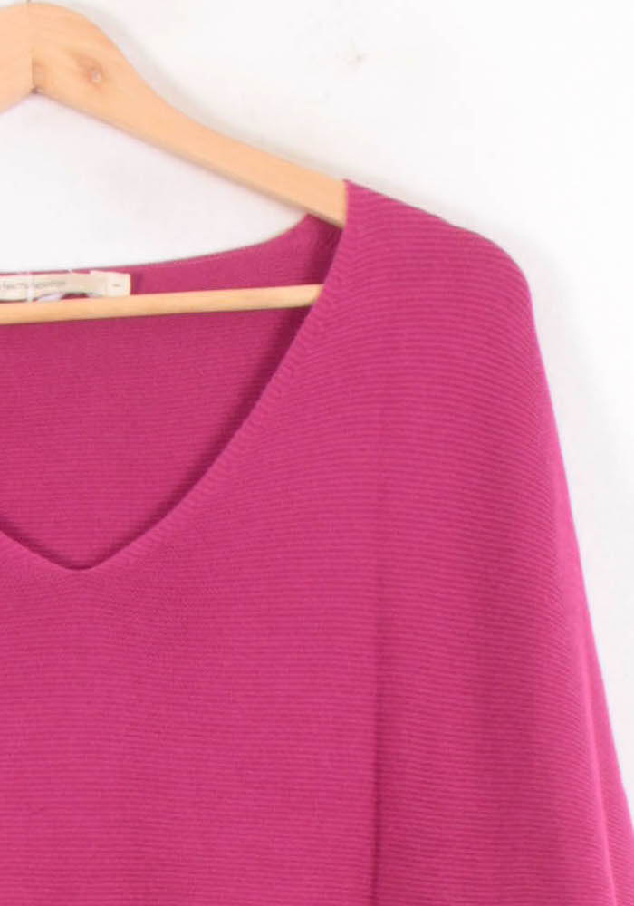 Pull Rose - Taille S/36 de la marque La Fée Maraboutée | PARAD81831 - Vendu par Paradigme - Image 3